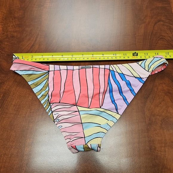 Billabong Surfadelic Bralette Bikini Set Multi-Color Retro Vibrant Size S - Picture 6 of 16